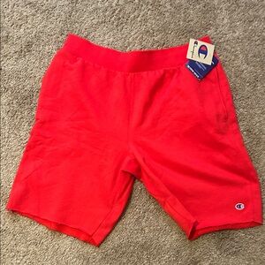 Champion Vivid Red Athletic Shorts